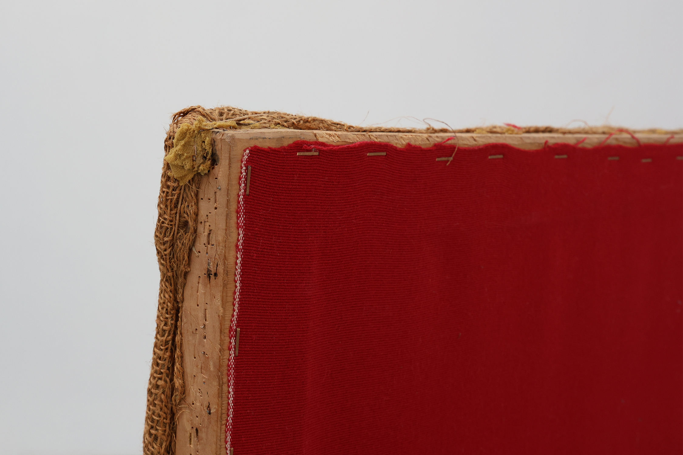 18th-Century Belgian Baroque Armchair in Wood and Leather, Louis XIV Periodthumbnail